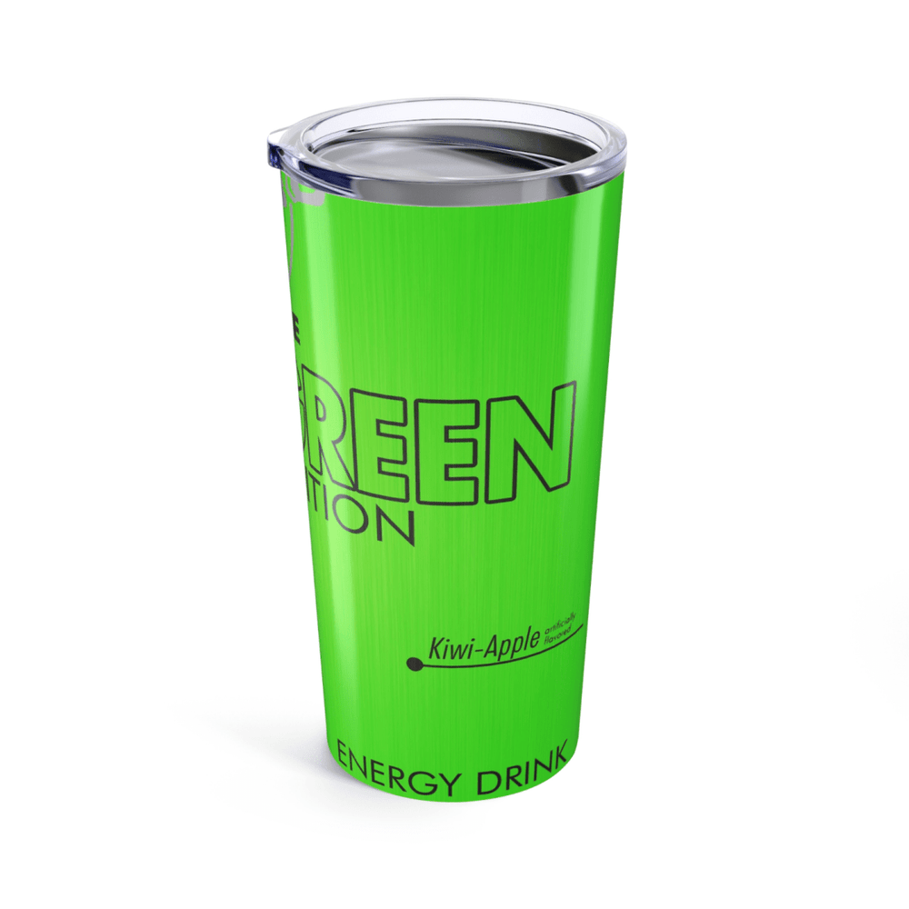 Red Bull Inspired Skinny Tumbler – 20oz Stainless Steel Cup – UK Edition - East Coast Gifts