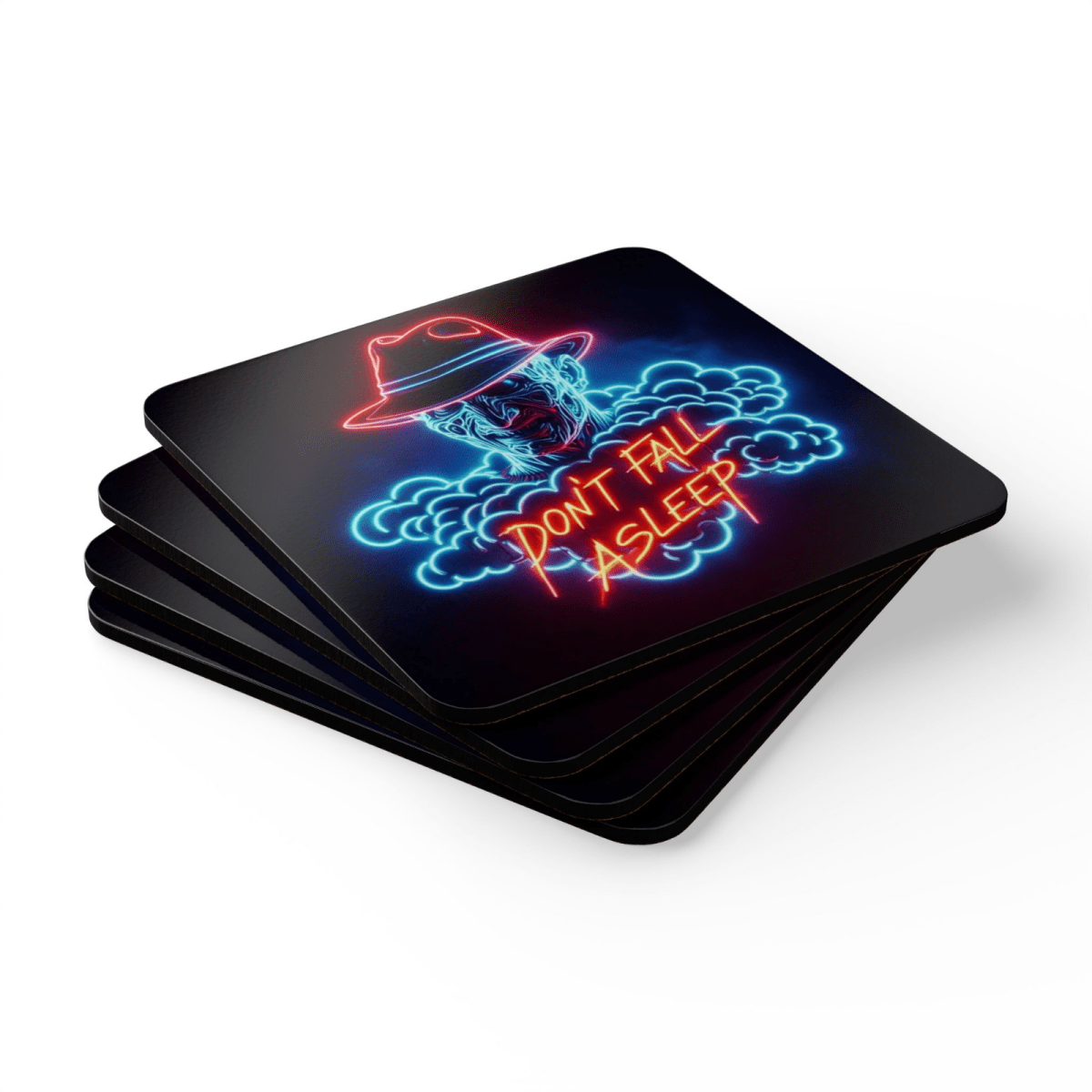 Set of 4 Halloween Coasters Gift Set Halloween Coasters Spooky Coaster Gift Set - East Coast Gifts
