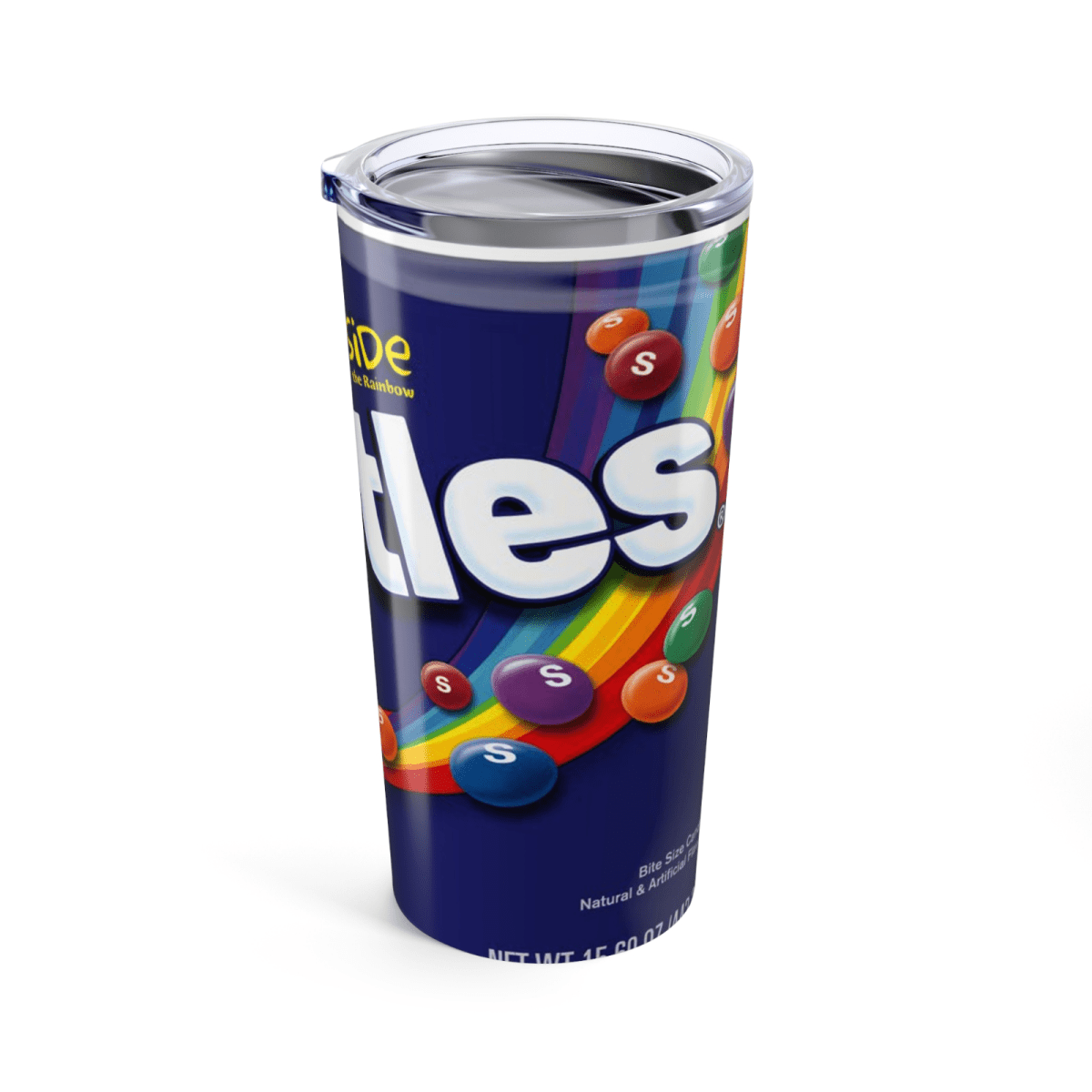🌈 Taste the Rainbow Skittles - Inspired 20oz Stainless Steel Tumbler –Insulated🌈 - East Coast Gifts