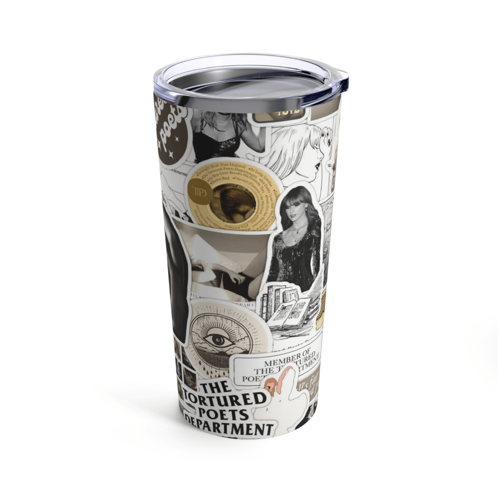 Taylor Swift Music Lover Travel Coffee Mug Tumbler with Straw - East Coast Gifts