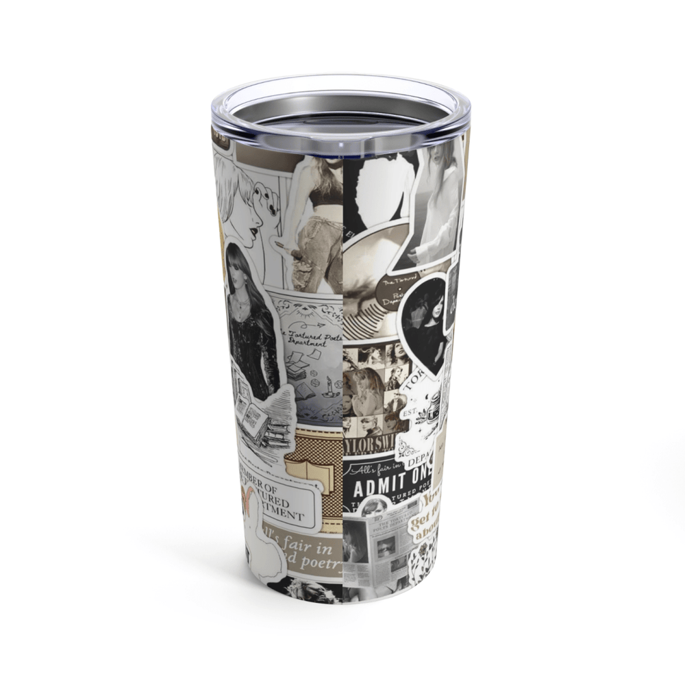 Taylor Swift Music Lover Travel Coffee Mug Tumbler with Straw - East Coast Gifts