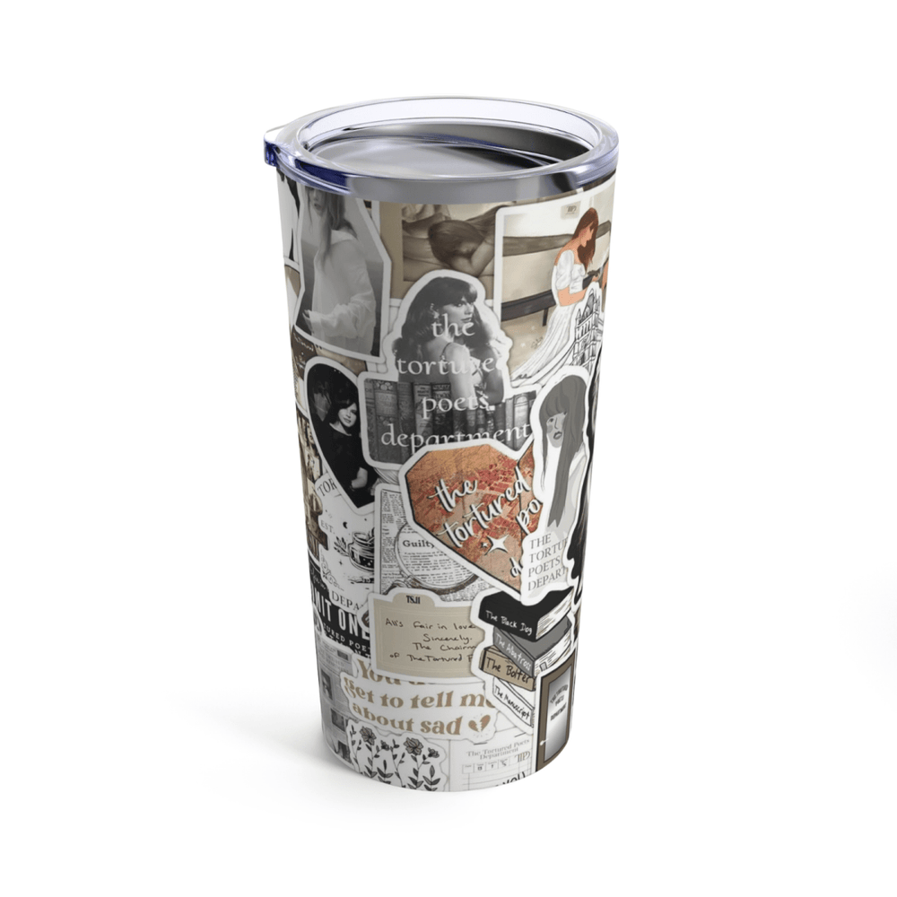 Taylor Swift Music Lover Travel Coffee Mug Tumbler with Straw - East Coast Gifts