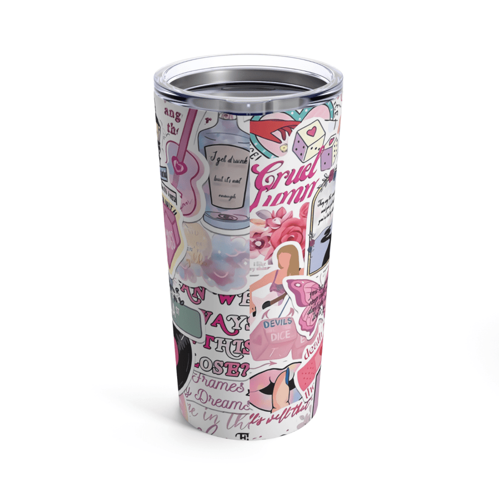 Taylor Swift Music Lover Travel Coffee Mug Tumbler with Straw - East Coast Gifts