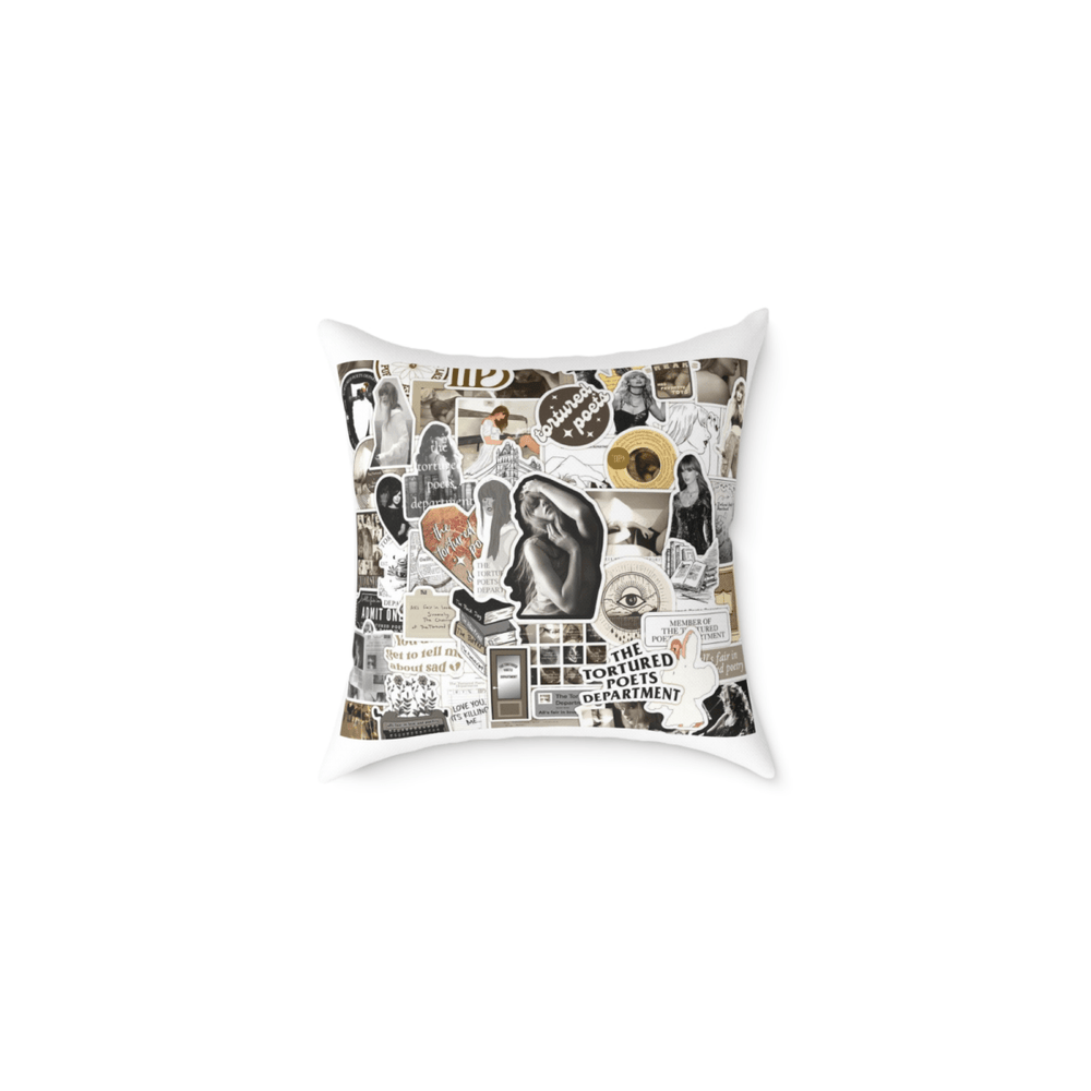 Taylor Swift Throw Pillow Collection – 40x40cm with Infill | Swiftie Home Decor - East Coast Gifts