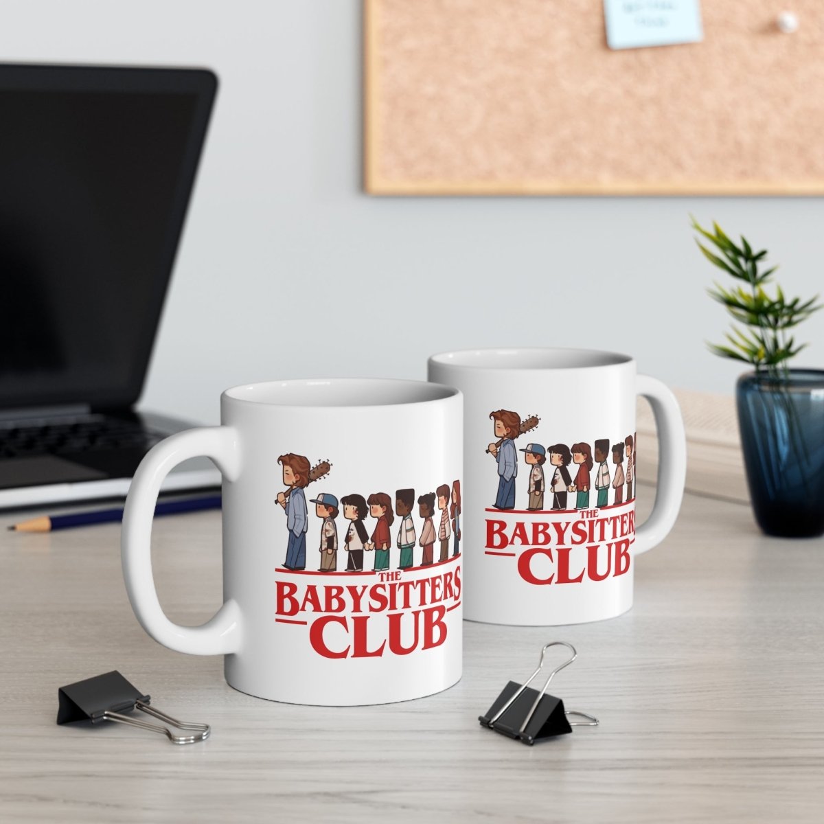 The Babysitters Club Stranger Things Mug Fan Merchandise - East Coast Gifts