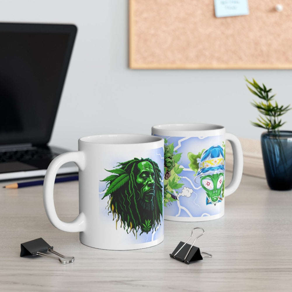 Weed Stoner Splif Coffee Mug Cannabis 420 Gift Funny Smoker THC 33 designs - East Coast Gifts