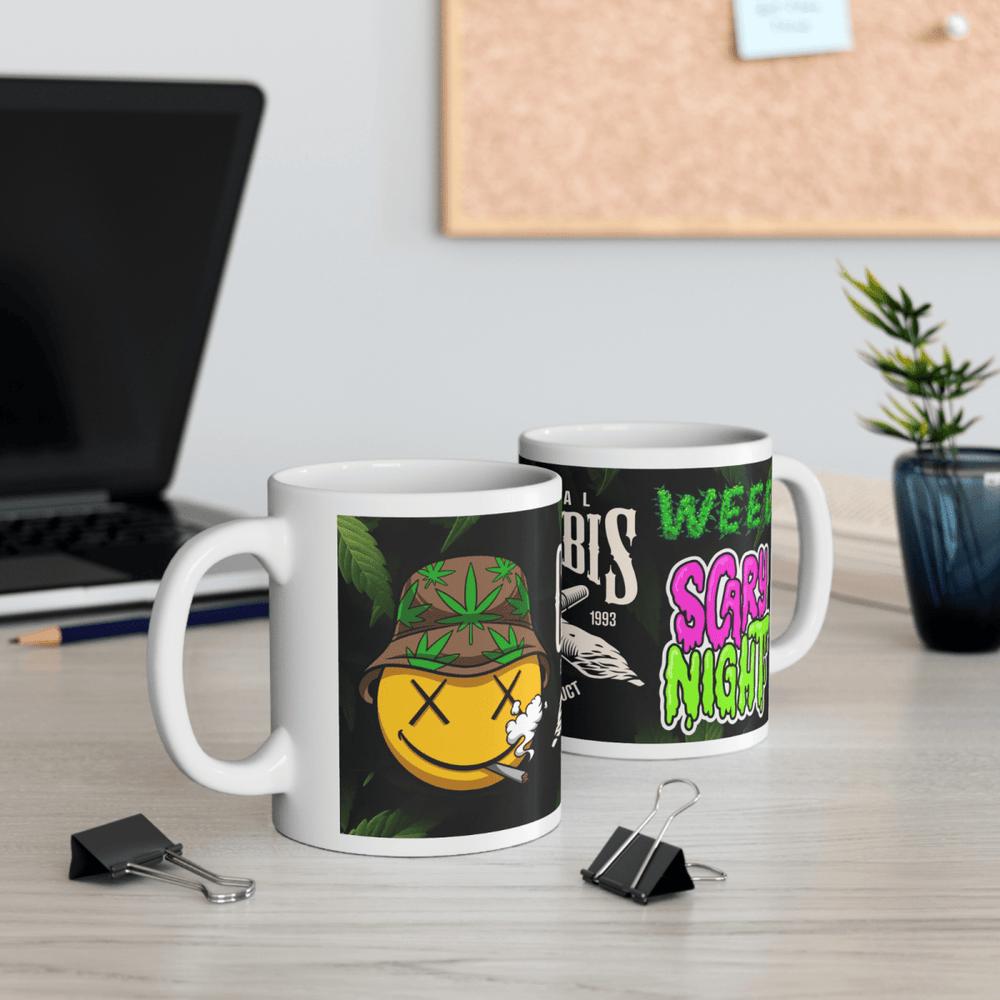 Weed Stoner Splif Coffee Mug Cannabis 420 Gift Funny Smoker THC 33 designs - East Coast Gifts