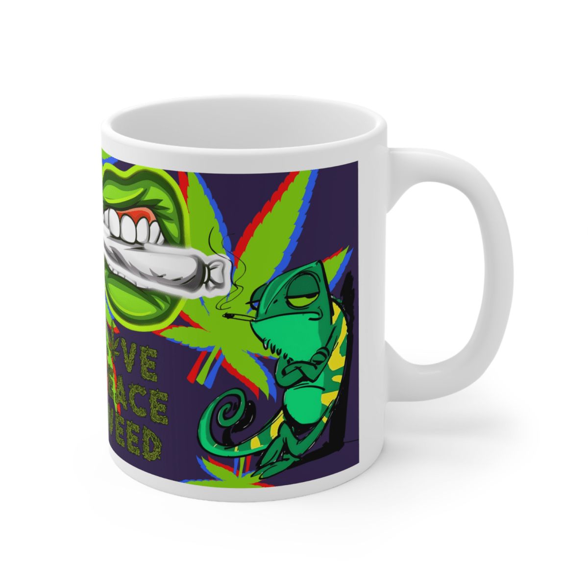 Weed Stoner Splif Coffee Mug Cannabis 420 Gift Funny Smoker THC 33 designs - East Coast Gifts