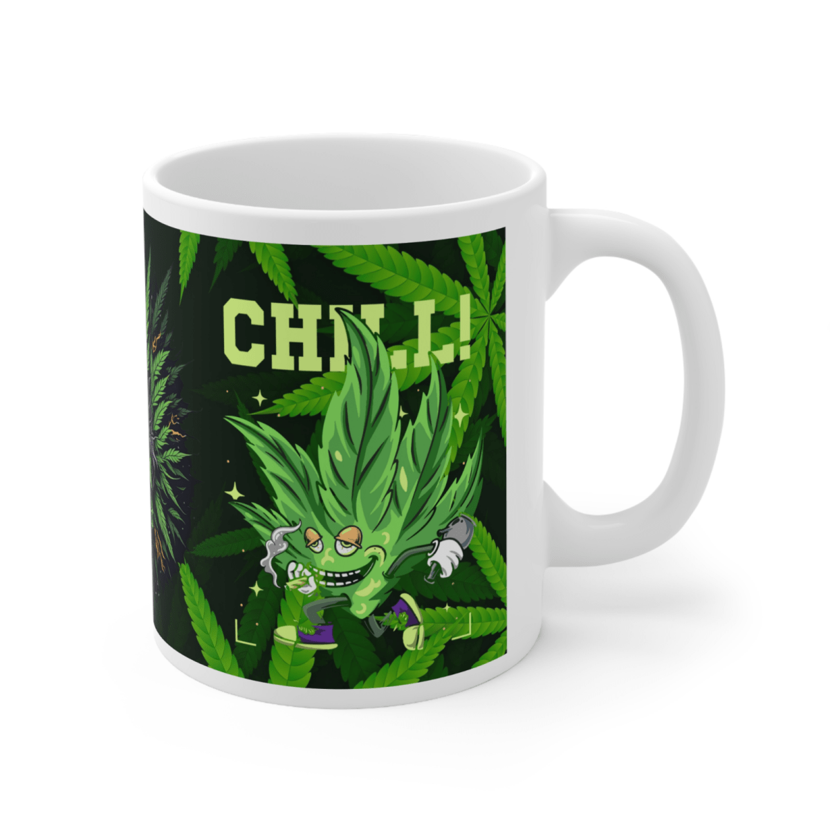 Weed Stoner Splif Coffee Mug Cannabis 420 Gift Funny Smoker THC 33 designs - East Coast Gifts