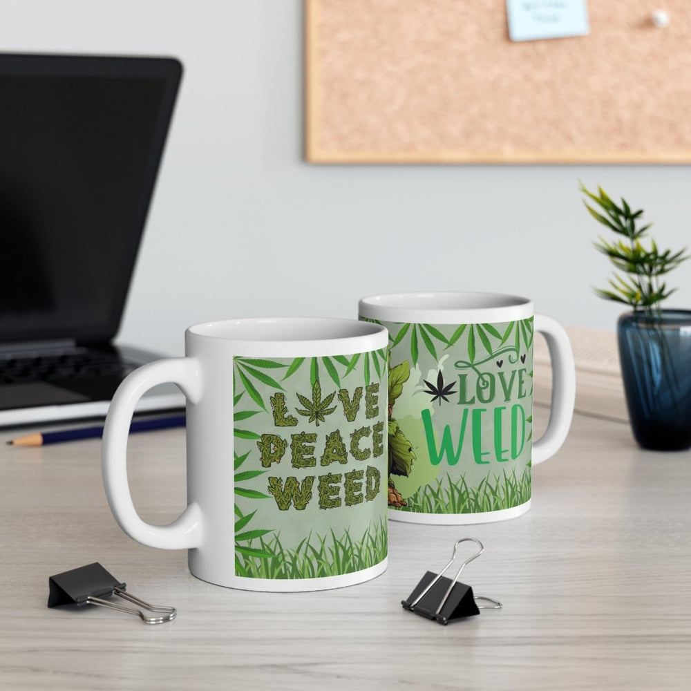 Weed Stoner Splif Coffee Mug Cannabis 420 Gift Funny Smoker THC 33 designs - East Coast Gifts