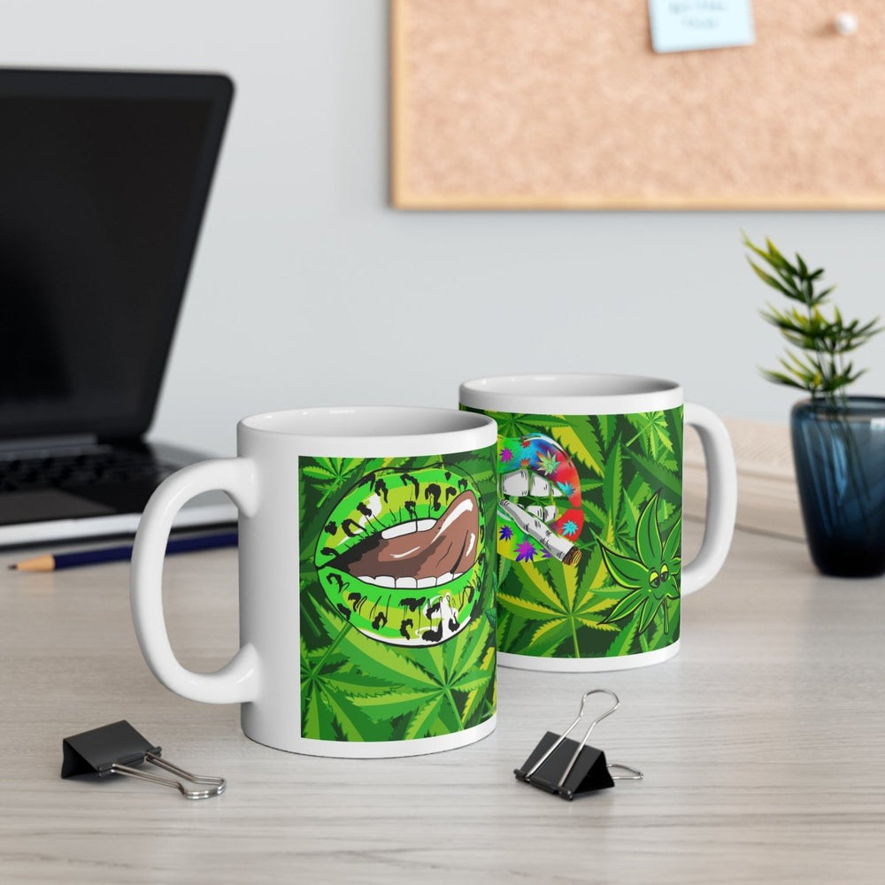 Weed Stoner Splif Coffee Mug Cannabis 420 Gift Funny Smoker THC 33 designs - East Coast Gifts