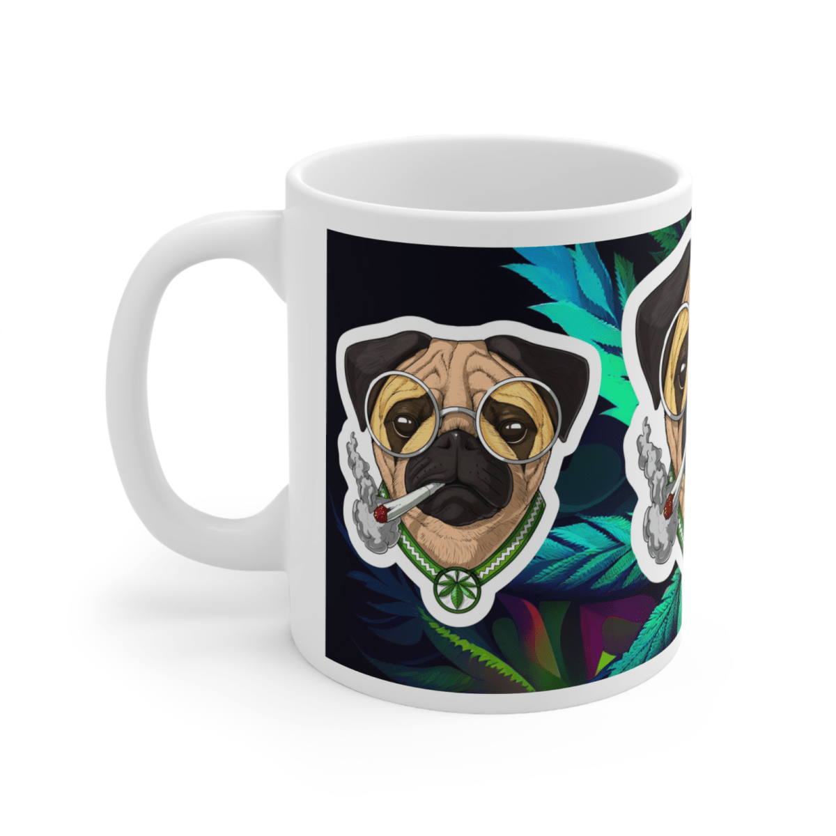 Weed Stoner Splif Coffee Mug Cannabis 420 Gift Funny Smoker THC 33 designs - East Coast Gifts