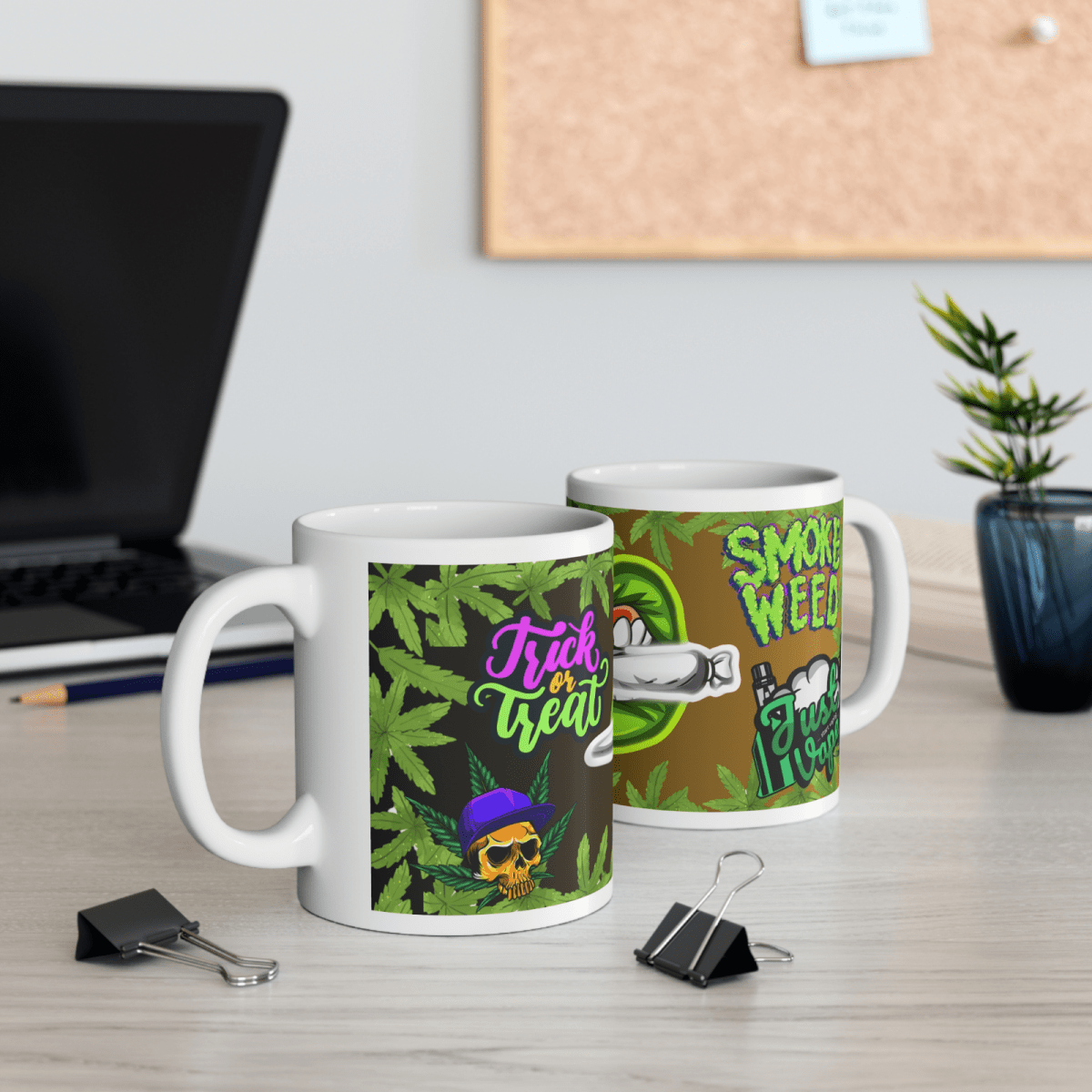 Weed Stoner Splif Coffee Mug Cannabis 420 Gift Funny Smoker THC 33 designs - East Coast Gifts