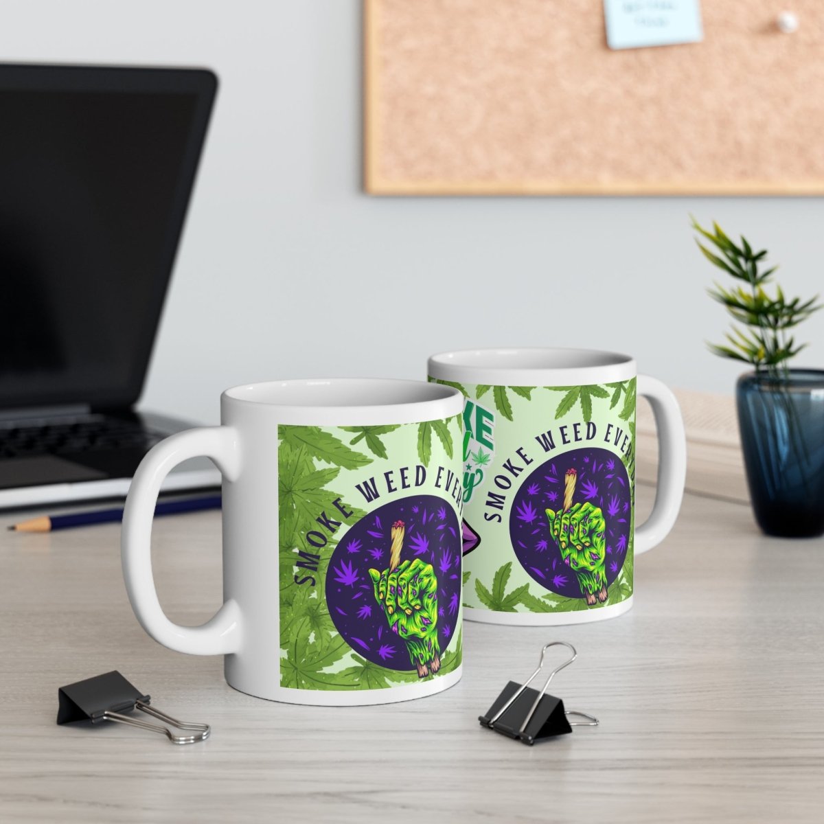 Weed Stoner Splif Coffee Mug Cannabis 420 Gift Funny Smoker THC 33 designs - East Coast Gifts