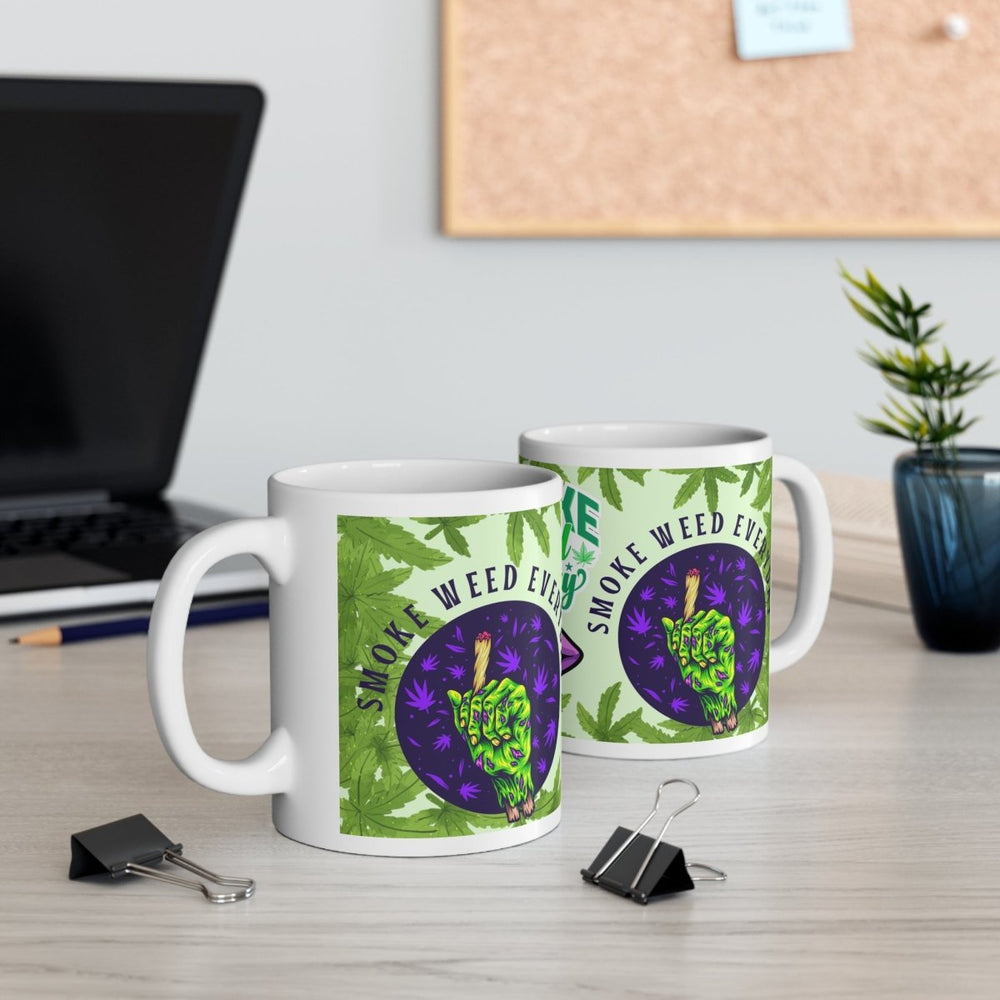 Weed Stoner Splif Coffee Mug Cannabis 420 Gift Funny Smoker THC 33 designs - East Coast Gifts