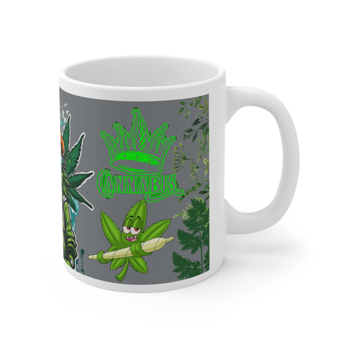 Weed Stoner Splif Coffee Mug Cannabis 420 Gift Funny Smoker THC 33 designs - East Coast Gifts