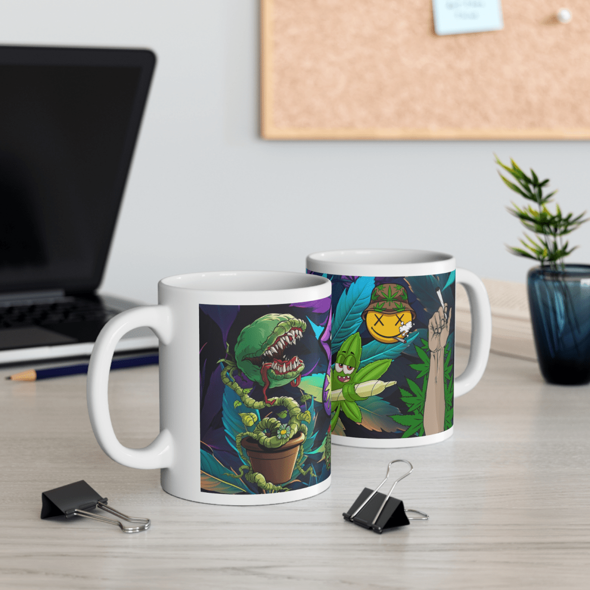 Weed Stoner Splif Coffee Mug Cannabis 420 Gift Funny Smoker THC 33 designs - East Coast Gifts