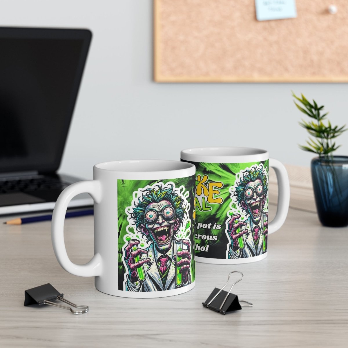 Weed Stoner Splif Coffee Mug Cannabis 420 Gift Funny Smoker THC 33 designs - East Coast Gifts