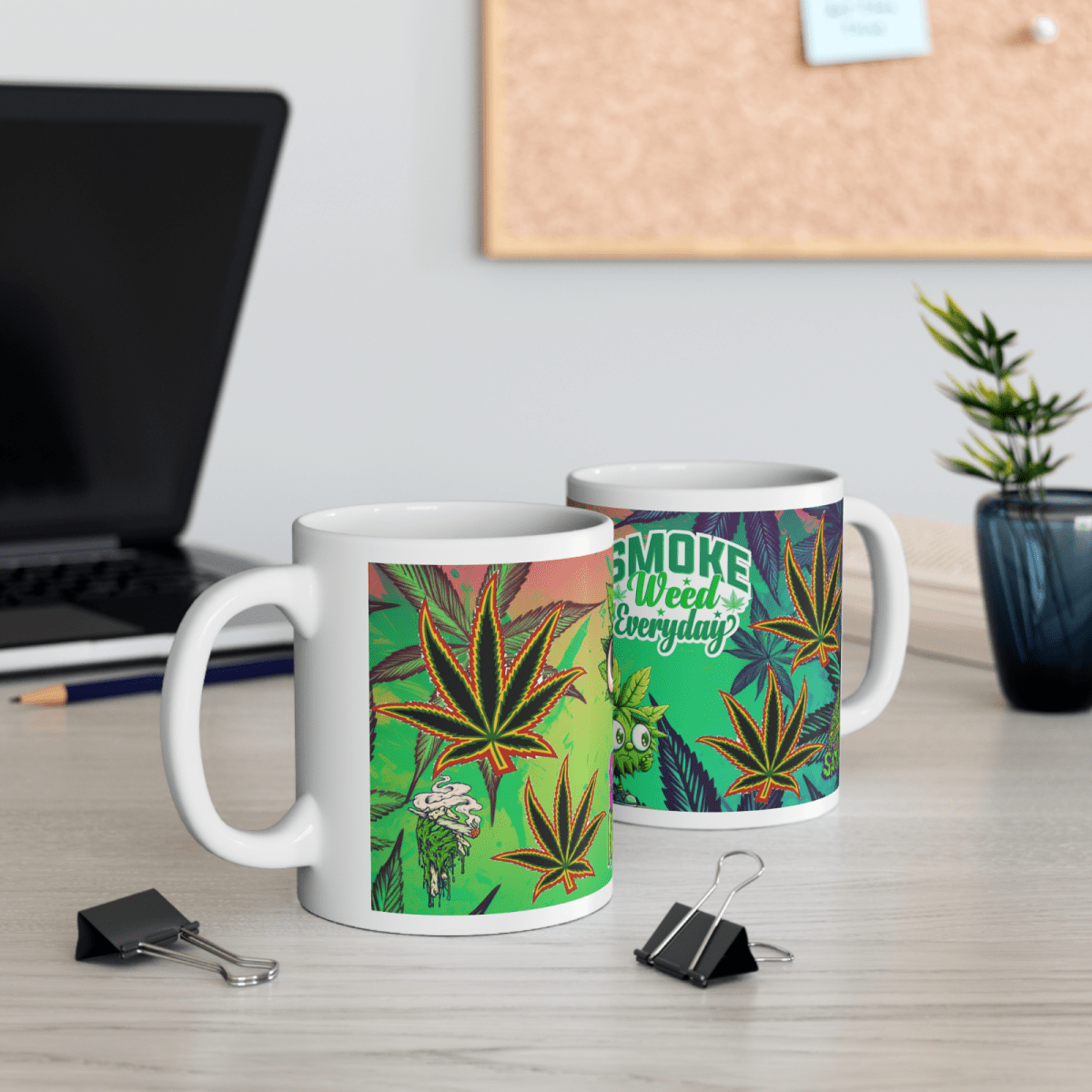 Weed Stoner Splif Coffee Mug Cannabis 420 Gift Funny Smoker THC 33 designs - East Coast Gifts