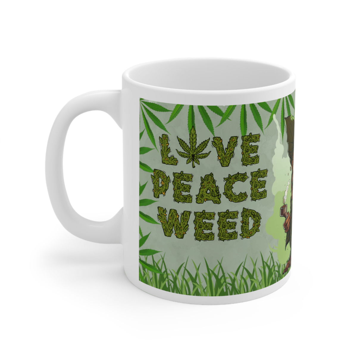 Weed Stoner Splif Coffee Mug Cannabis 420 Gift Funny Smoker THC 33 designs - East Coast Gifts