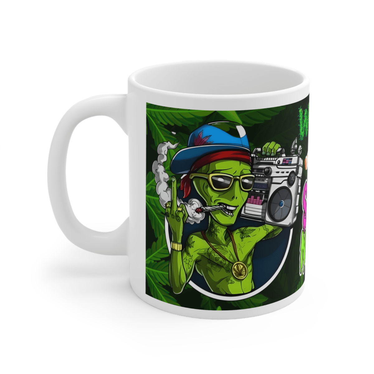 Weed Stoner Splif Coffee Mug Cannabis 420 Gift Funny Smoker THC 33 designs - East Coast Gifts