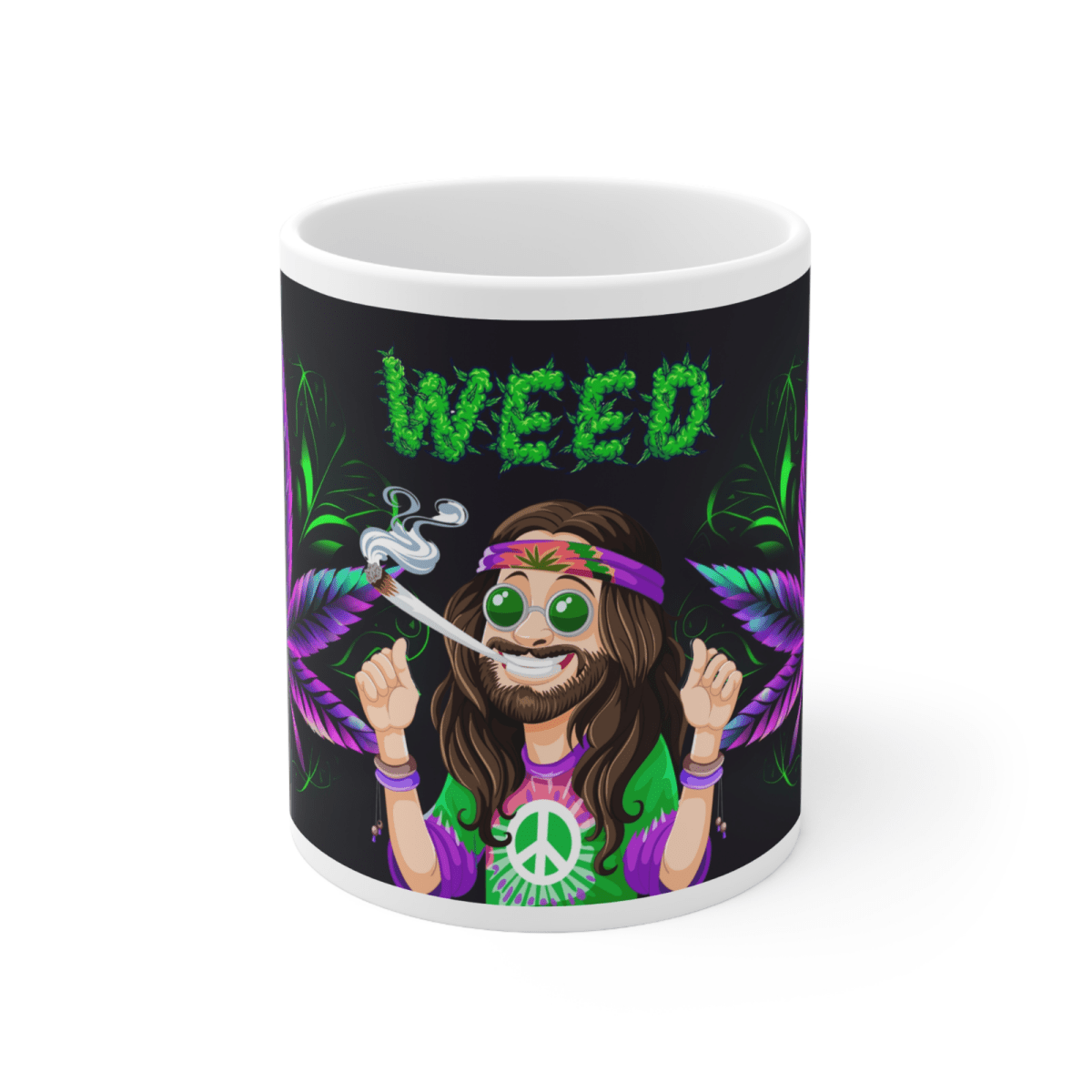 Weed Stoner Splif Coffee Mug Cannabis 420 Gift Funny Smoker THC 33 designs - East Coast Gifts