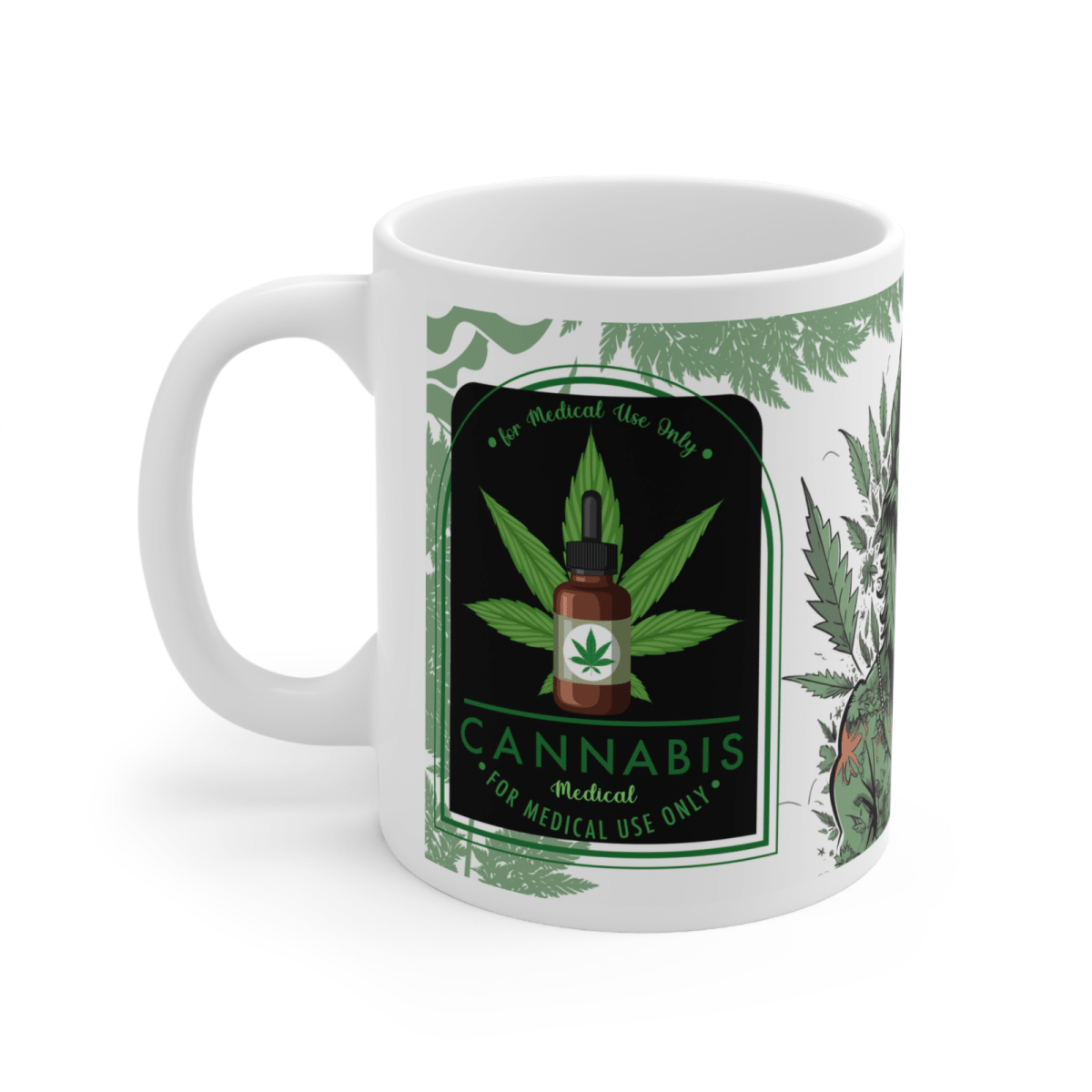 Weed Stoner Splif Coffee Mug Cannabis 420 Gift Funny Smoker THC 33 designs - East Coast Gifts