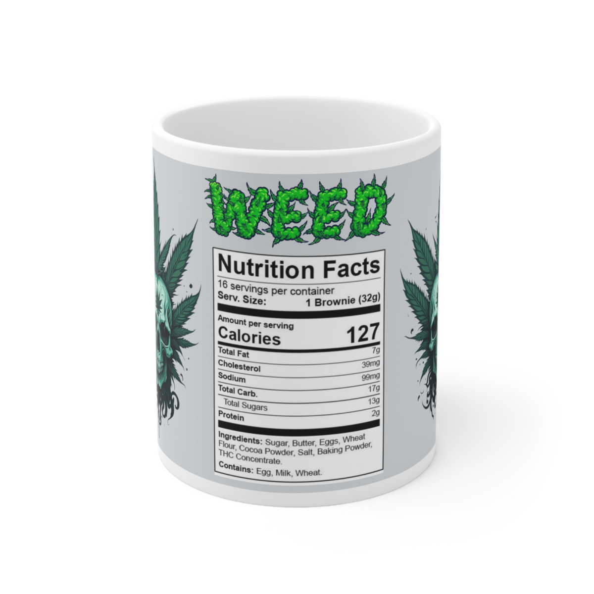 Weed Stoner Splif Coffee Mug Cannabis 420 Gift Funny Smoker THC 33 designs - East Coast Gifts