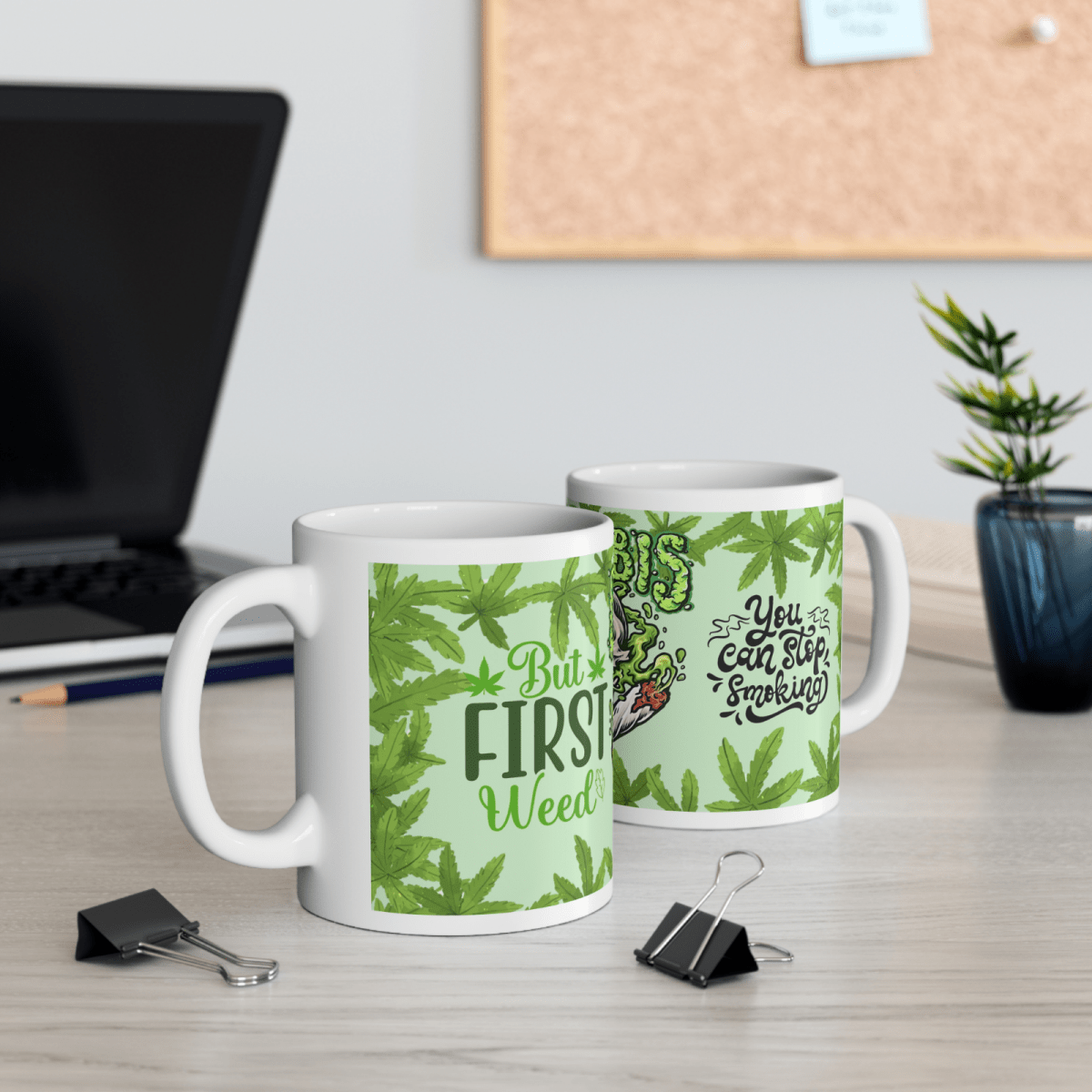 Weed Stoner Splif Coffee Mug Cannabis 420 Gift Funny Smoker THC 33 designs - East Coast Gifts