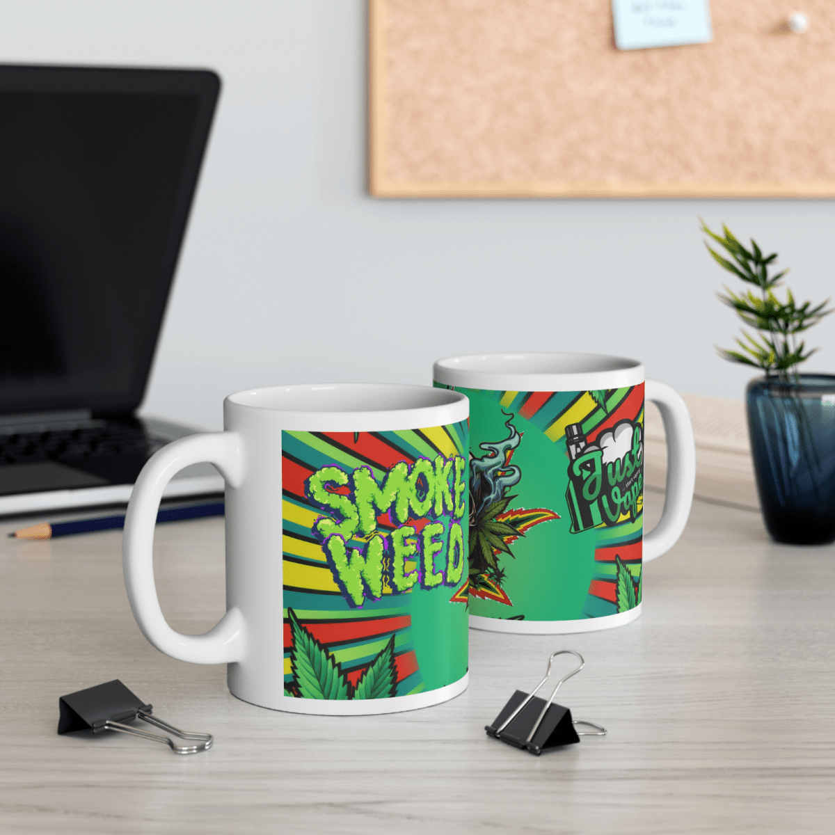 Weed Stoner Splif Coffee Mug Cannabis 420 Gift Funny Smoker THC 33 designs - East Coast Gifts