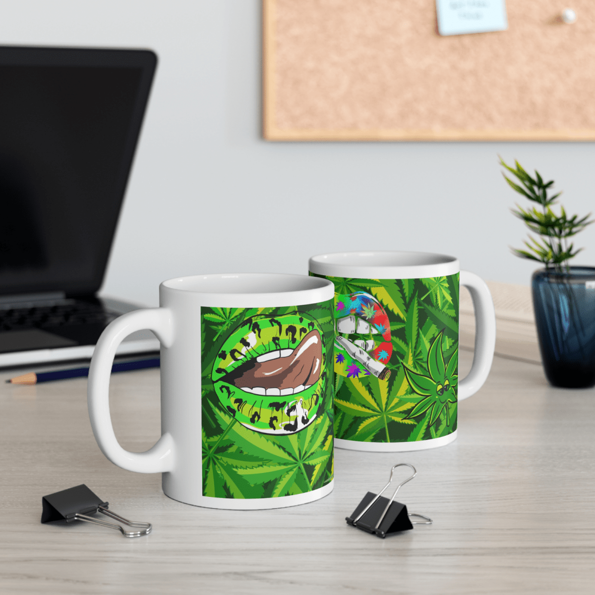 Weed Stoner Splif Coffee Mug Cannabis 420 Gift Funny Smoker THC 33 designs - East Coast Gifts