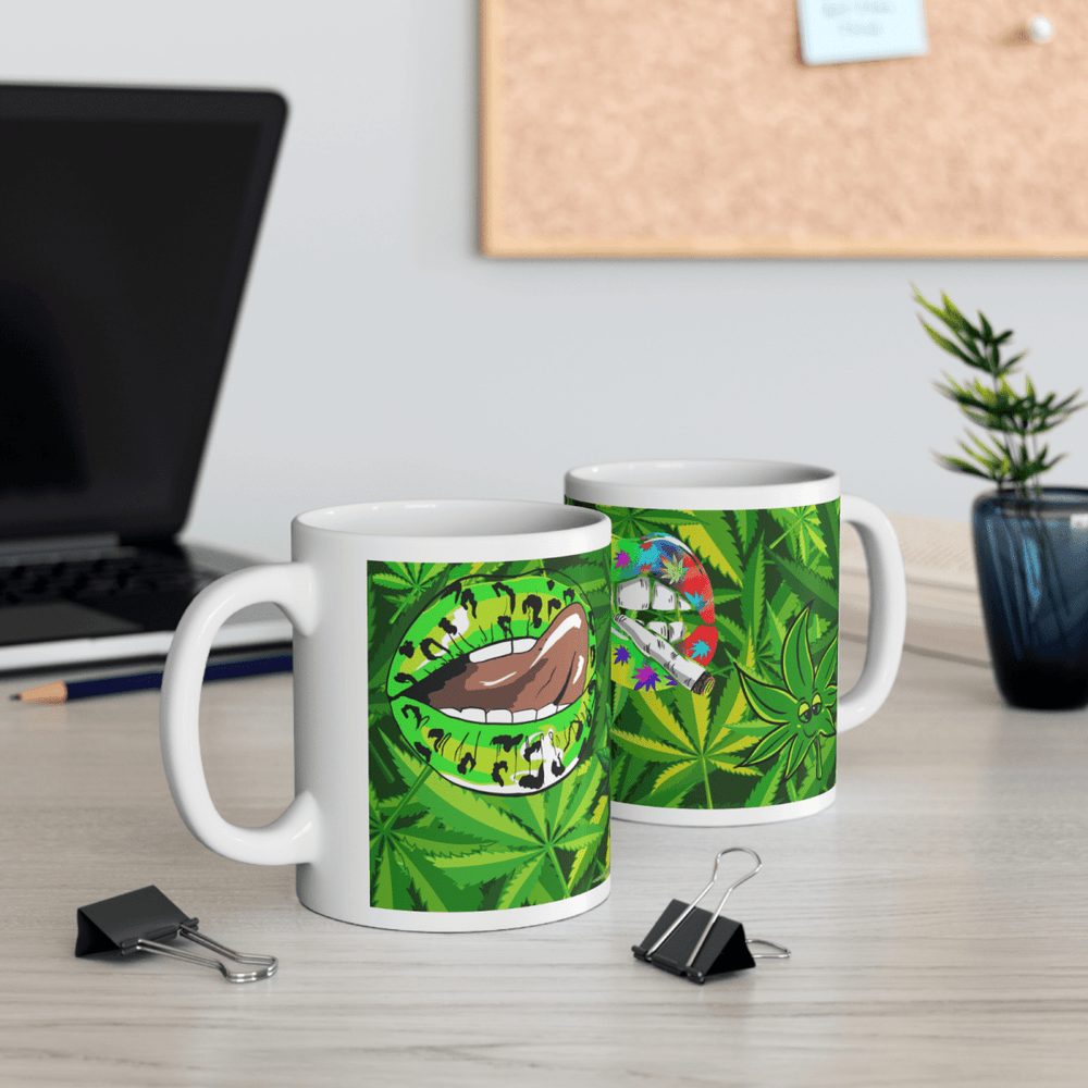 Weed Stoner Splif Coffee Mug Cannabis 420 Gift Funny Smoker THC 33 designs - East Coast Gifts