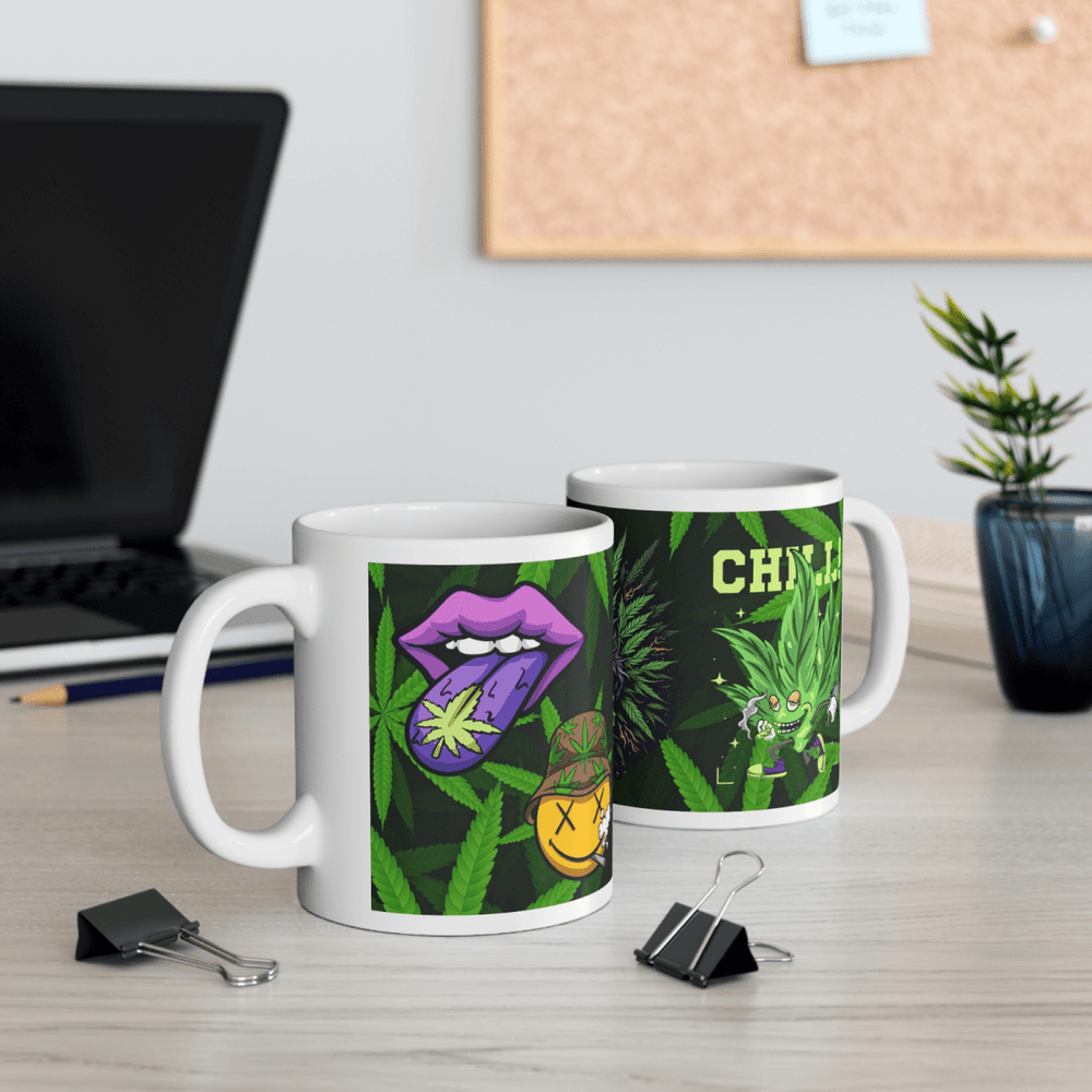 Weed Stoner Splif Coffee Mug Cannabis 420 Gift Funny Smoker THC 33 designs - East Coast Gifts