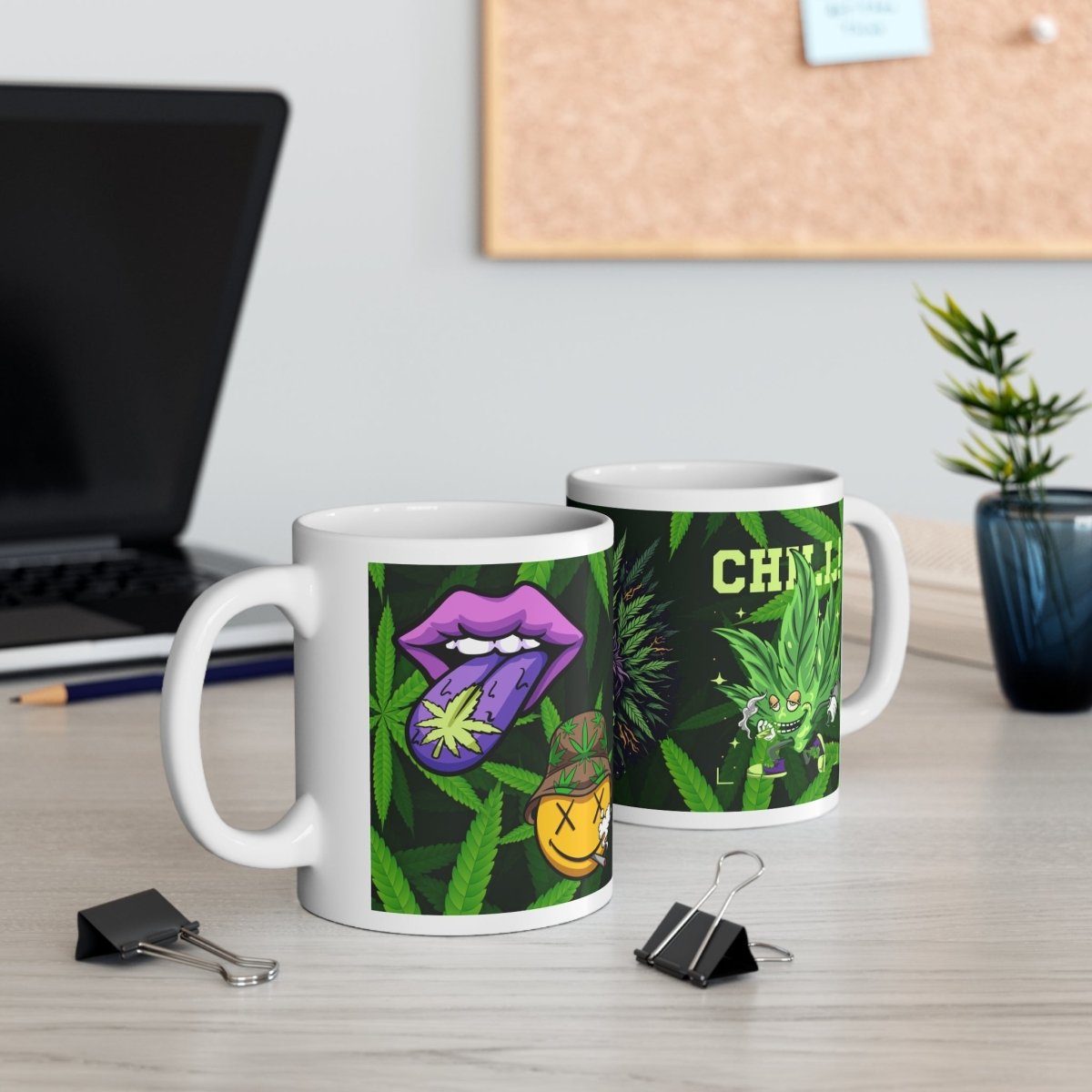 Weed Stoner Splif Coffee Mug Cannabis 420 Gift Funny Smoker THC 33 designs - East Coast Gifts