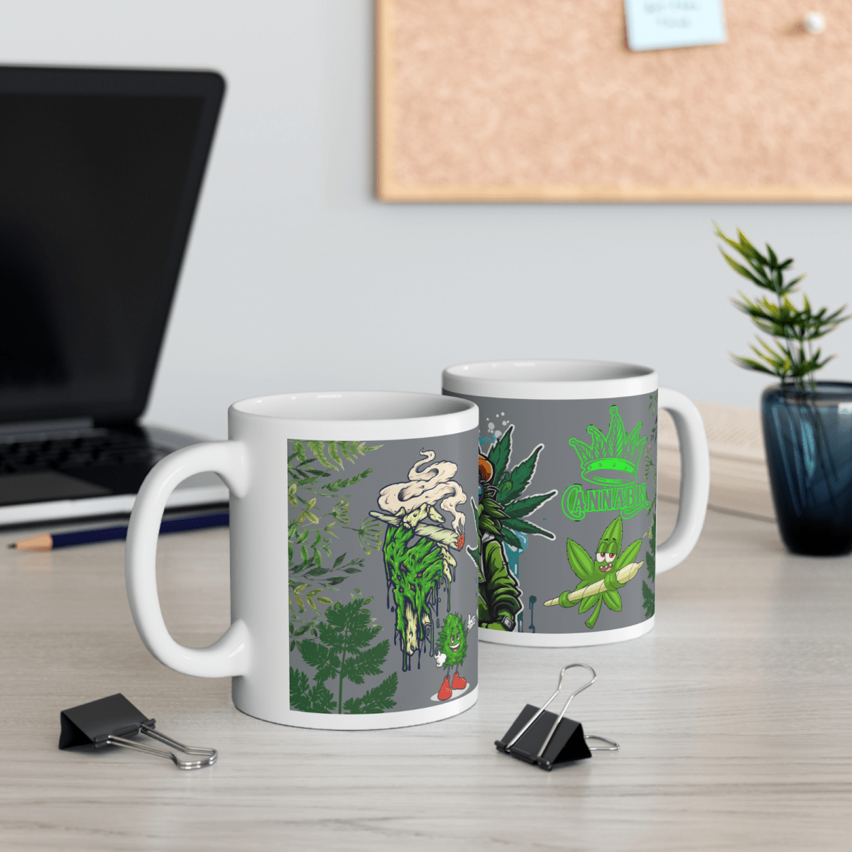 Weed Stoner Splif Coffee Mug Cannabis 420 Gift Funny Smoker THC 33 designs - East Coast Gifts