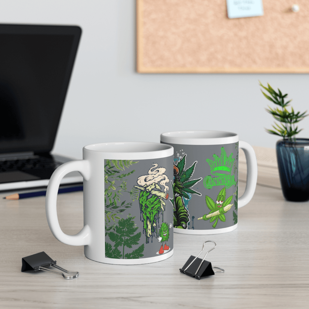 Weed Stoner Splif Coffee Mug Cannabis 420 Gift Funny Smoker THC 33 designs - East Coast Gifts