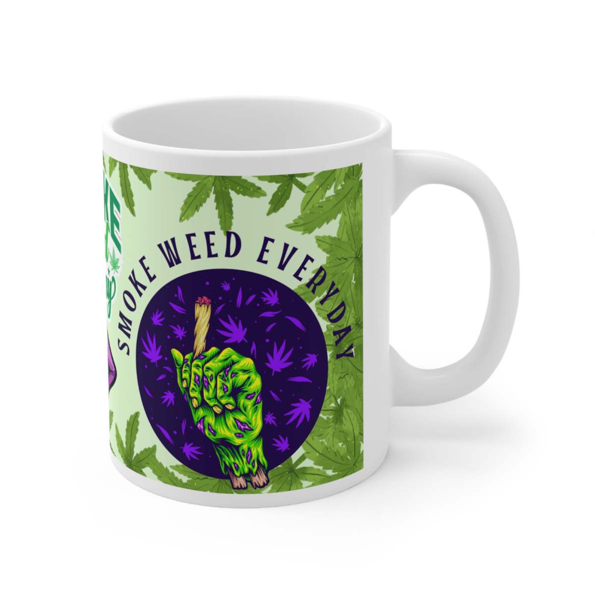 Weed Stoner Splif Coffee Mug Cannabis 420 Gift Funny Smoker THC 33 designs - East Coast Gifts