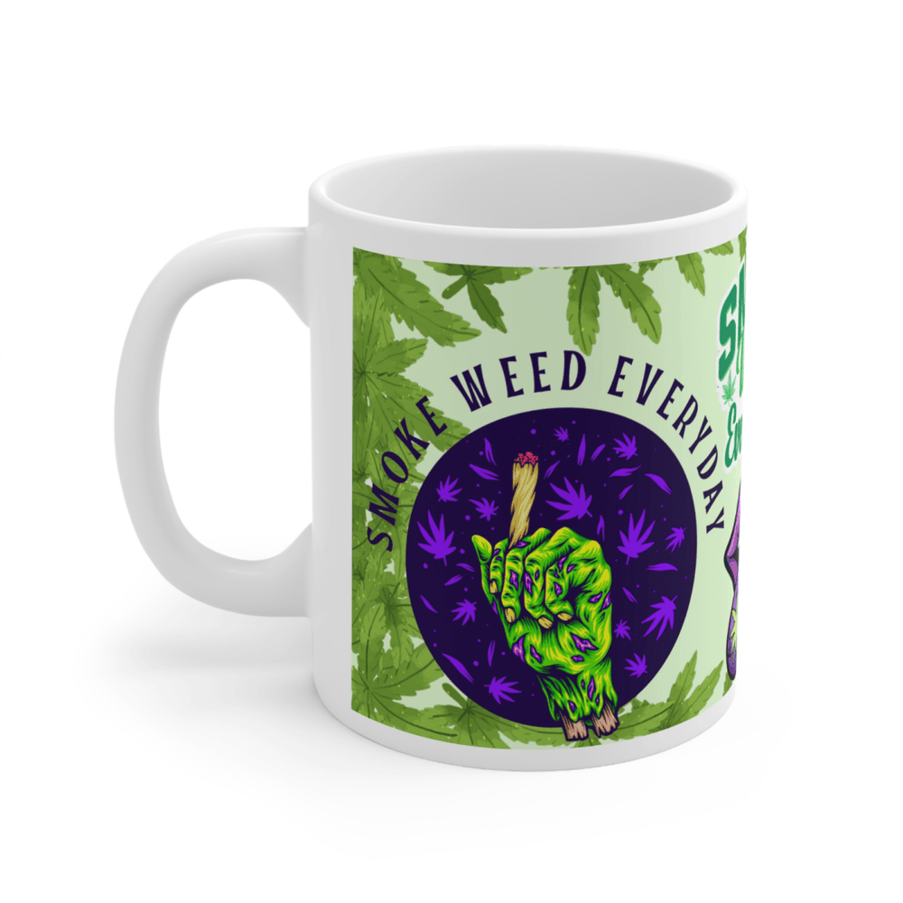 Weed Stoner Splif Coffee Mug Cannabis 420 Gift Funny Smoker THC 33 designs - East Coast Gifts