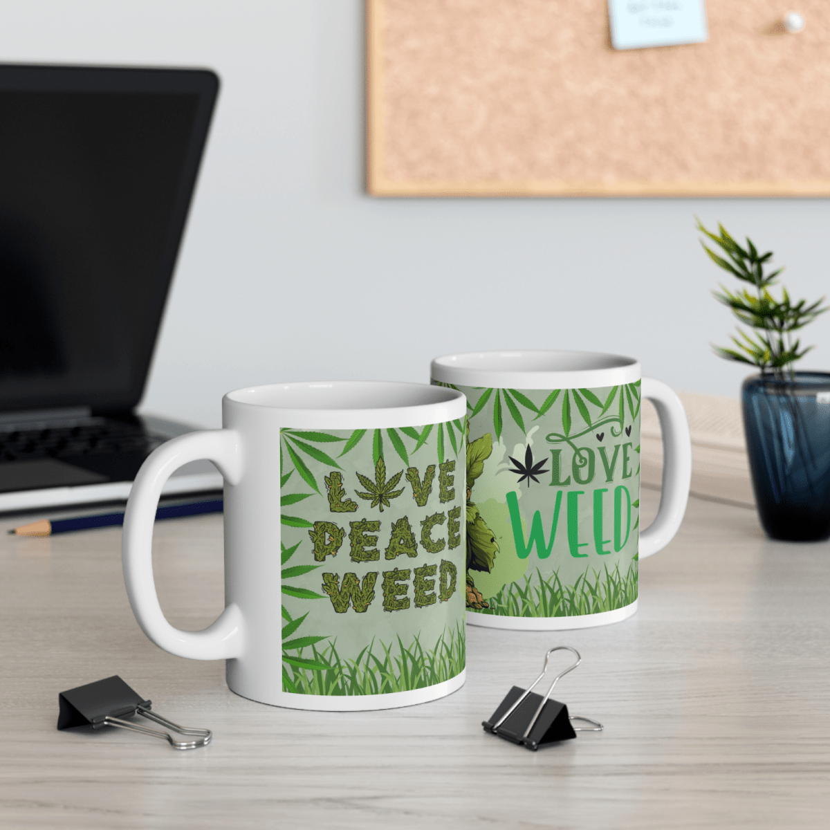 Weed Stoner Splif Coffee Mug Cannabis 420 Gift Funny Smoker THC 33 designs - East Coast Gifts