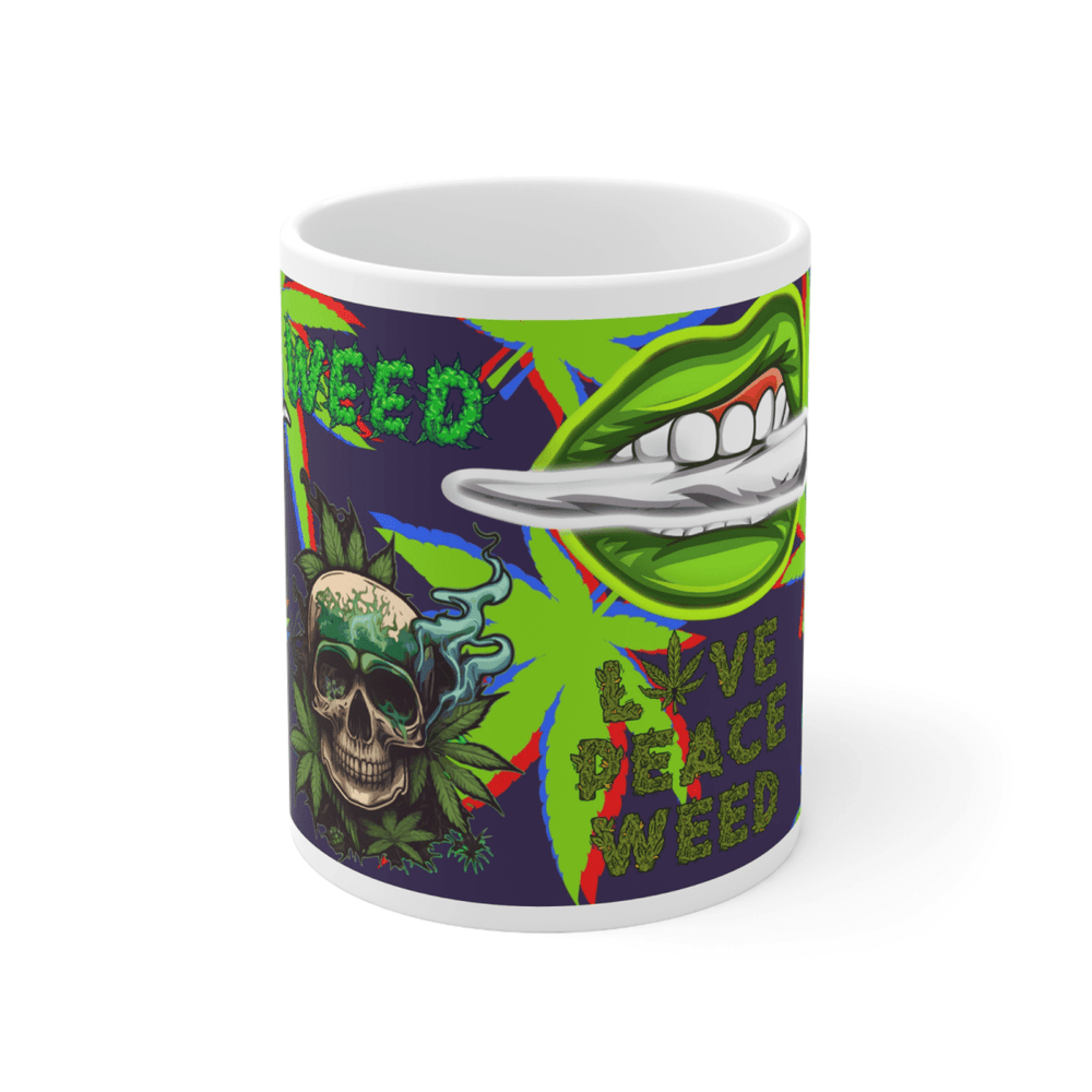 Weed Stoner Splif Coffee Mug Cannabis 420 Gift Funny Smoker THC 33 designs - East Coast Gifts