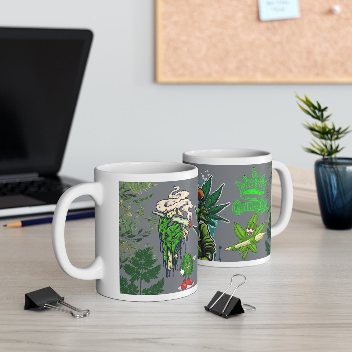Weed Stoner Splif Coffee Mug Cannabis 420 Gift Funny Smoker THC 33 designs - East Coast Gifts