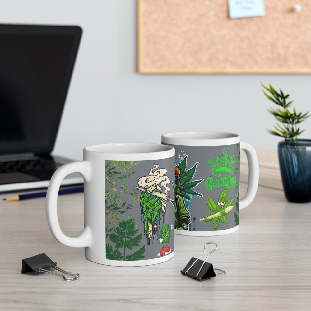 Weed Stoner Splif Coffee Mug Cannabis 420 Gift Funny Smoker THC 33 designs - East Coast Gifts