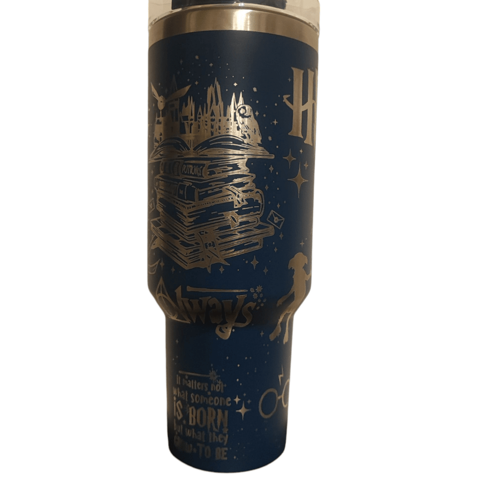 Wizard 40oz Stainless Steel Tumbler – Engraved Stanley - Style Mug - East Coast Gifts