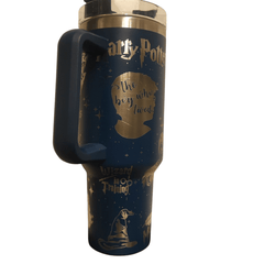 Wizard 40oz Stainless Steel Tumbler – Engraved Stanley - Style Mug - East Coast Gifts